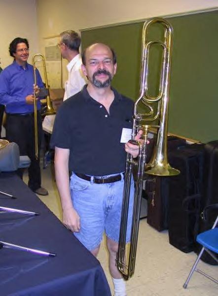 Tom Izzo and Mirafone BBb contrabass trombone