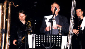 Kölner Saxophon Mafia with BBb tubax